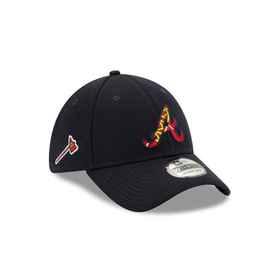 Sapca New Era Atlanta Braves MLB 2021 Spring Training 39THIRTY Stretch Fit - Albastri